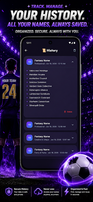 AI Fantasy Football Names Screenshot 3