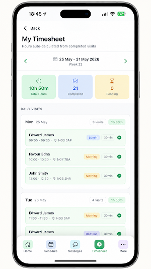 Carionex – Care simplified Screenshot 3