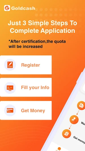 GoldCash-Online Credit Screenshot 1