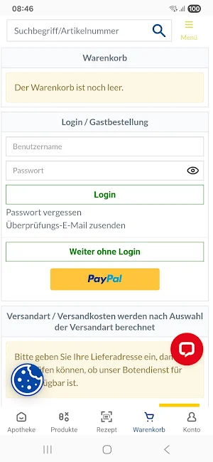 APOSINA-SONNEN APOTHEKE Screenshot 3