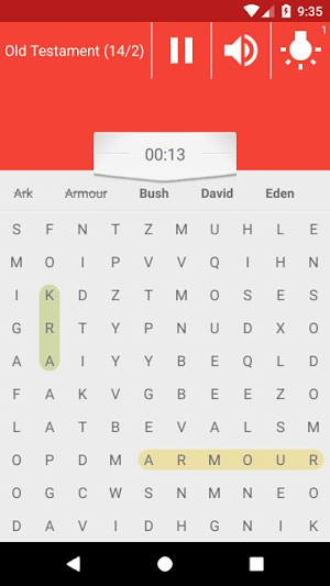 Bible Crossword Puzzle Screenshot 1