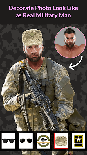 Military Suit Photo Editor for Man & Woman Screenshot 3