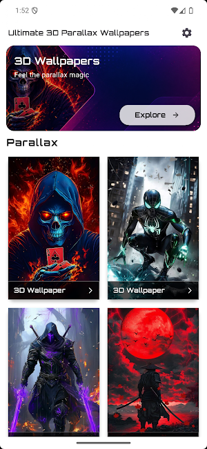 3D Live Wallpapers : 4D Screenshot 0