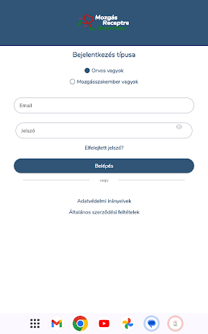 Mozgás Receptre Szakember Screenshot 3
