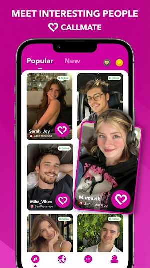 CallMate - Video Call Chat Screenshot 1
