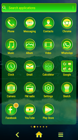mountain fog | Xperia™ Theme Screenshot 3