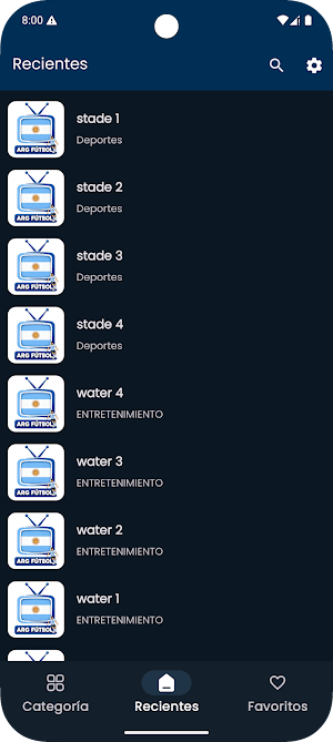 TV fútbol argentino En Vivo Screenshot 3