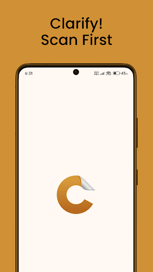 Clarify — Food Label Scanner Screenshot 0