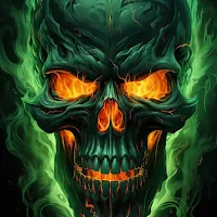Cool Skull Wallpaper 4K