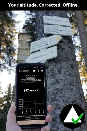 Correct altitude (geoid corrections) Screenshot 1
