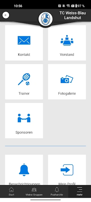 TC Weiss-Blau Landshut e.V. Screenshot 1