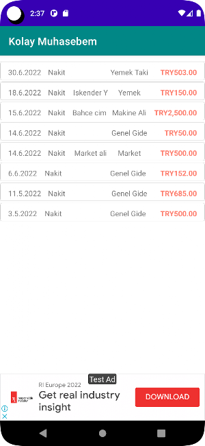 KolayMuhasebem Screenshot 2