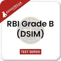 EduGorilla's RBI Grade B (DSIM) Mock App