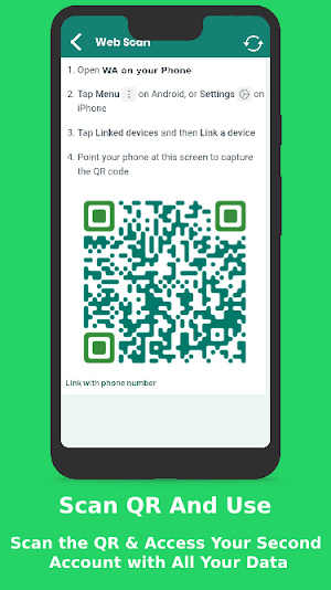 Dual App - WebScanner Chat App Screenshot 2