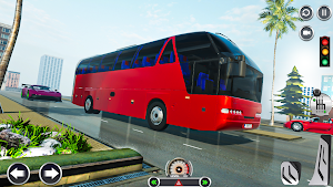 City Traffic Bus Sim Game 2023 Screenshot 1