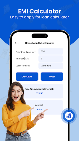 Loan Pay - EMI Loan Calculator Screenshot 1