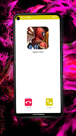 Spider Hero Man Fake Call Screenshot 2
