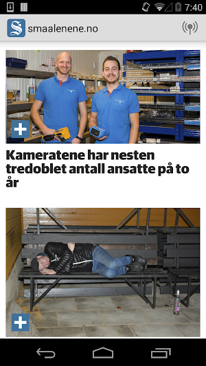 smaalenene.no Screenshot 0