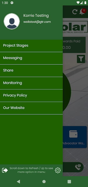 Wells Solar Screenshot 3