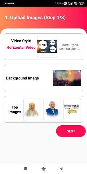 Banner King - Birthday Video Banner Maker Screenshot 1