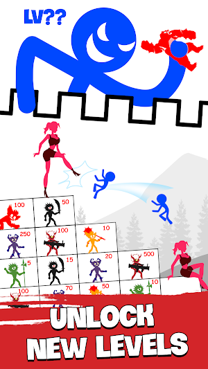 Stick Hero: Castle Battles Screenshot 2
