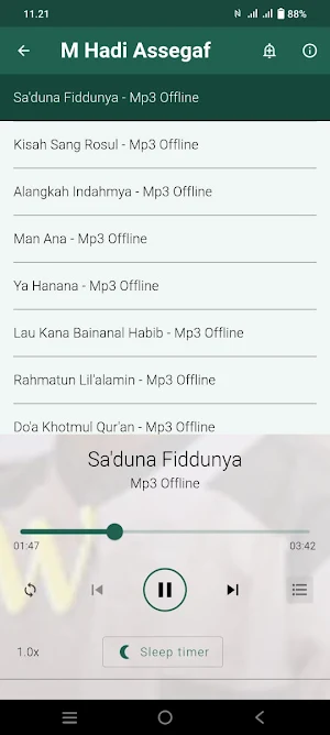 Sholawat M Hadi Assegaf Ofline Screenshot 3
