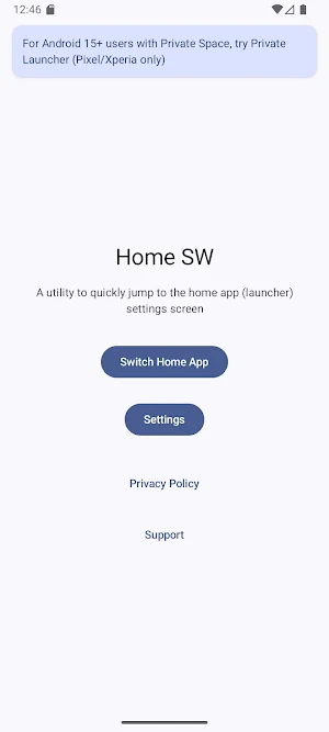 ENUF Home Switcher Screenshot 0