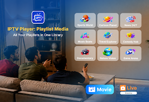 IPTV Player: Playlist Media Screenshot 0