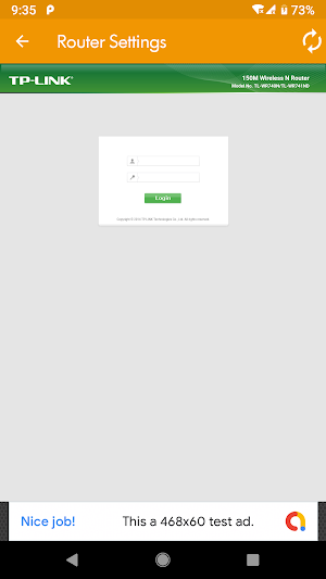 Router default Password finder Screenshot 3