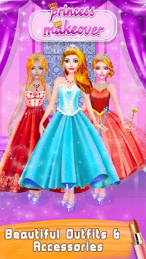 Princess Fashion Fantasy : Dress Up and Makeup Screenshot 0