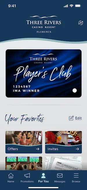 Three Rivers Casino Resorts Screenshot 0