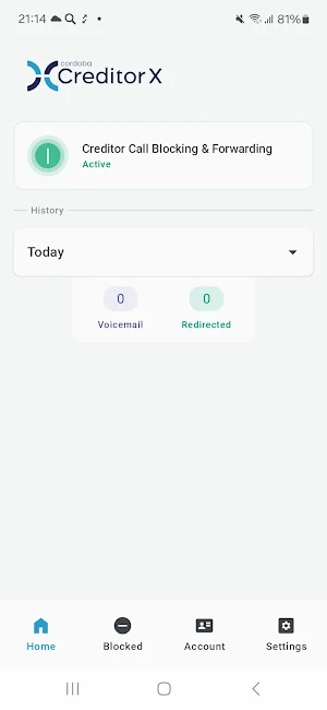 CreditorX Screenshot 0