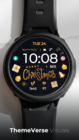 TVV Christmas 5 Watch Face Screenshot 0