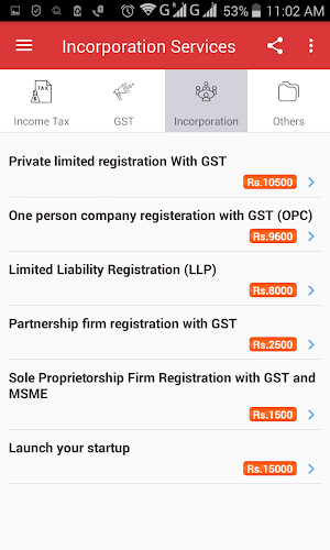 Intaxseva - ITR GST App Screenshot 3
