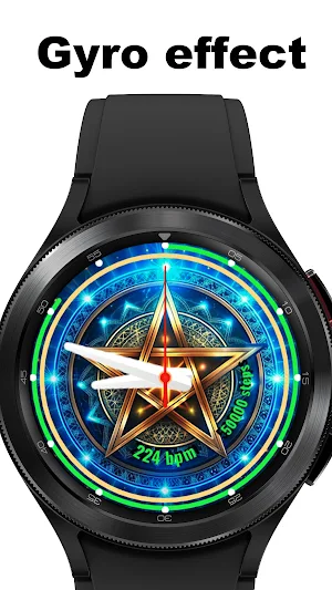 The Star Analog Watch Face Screenshot 0