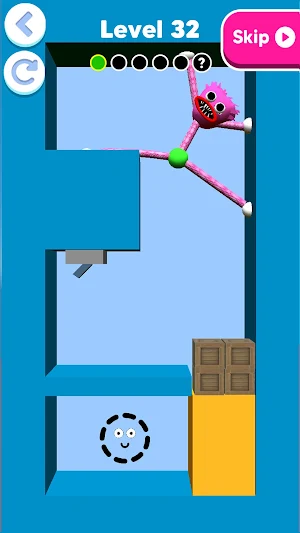 Stretch Blue Monster Screenshot 2