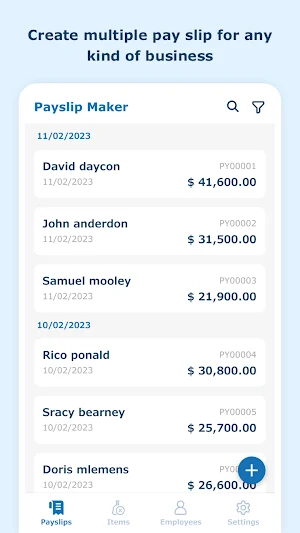 Paystub: Payslip Maker Screenshot 2
