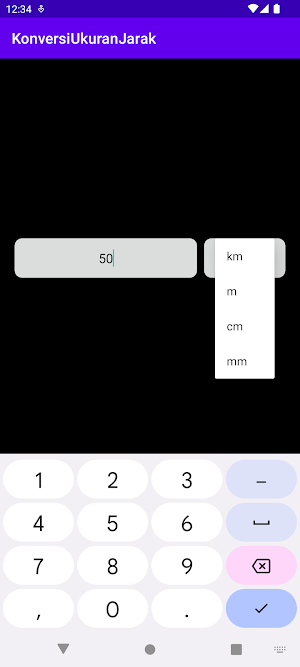 Konversi Jarak Screenshot 2