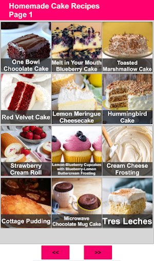 200 Homemade Cake Recipes Screenshot 0