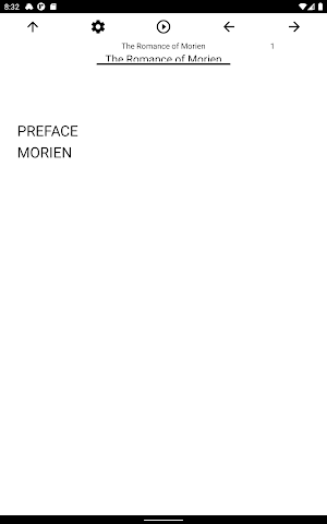 Book, The Romance of Morien Screenshot 2