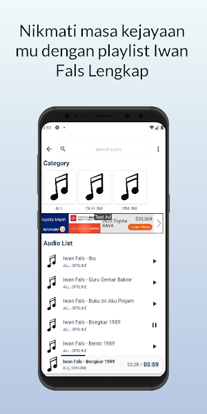 Lirik Lagu Iwan Fals Offline Screenshot 1