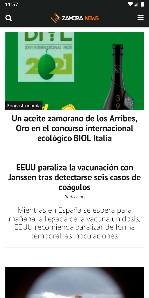 Zamora News Screenshot 1