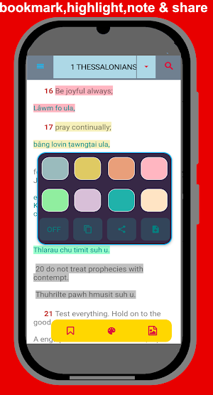 Mizo bible Screenshot 2