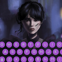Wednesday Addams Keyboard