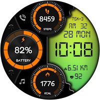Digital SUZAKUM 03 Watch face