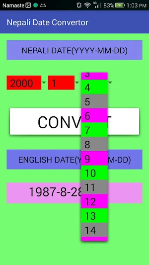 Nepali To English Date Convert Screenshot 3