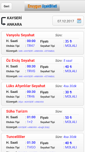 En Uygun Uçak Bileti Tic. Ltd. Şti. Screenshot 2