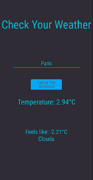 Check Your Weather Screenshot 1