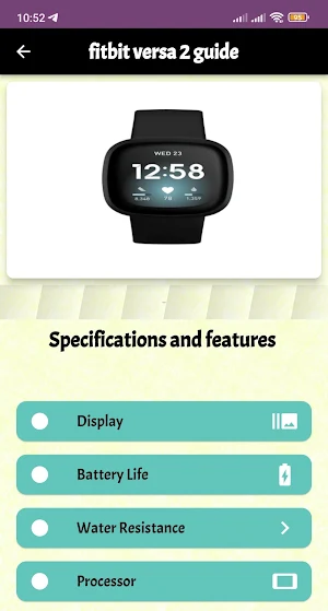 fitbit versa 2 guide Screenshot 0