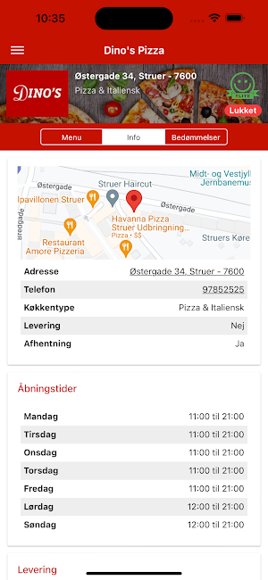 Dino's Pizza Screenshot 1